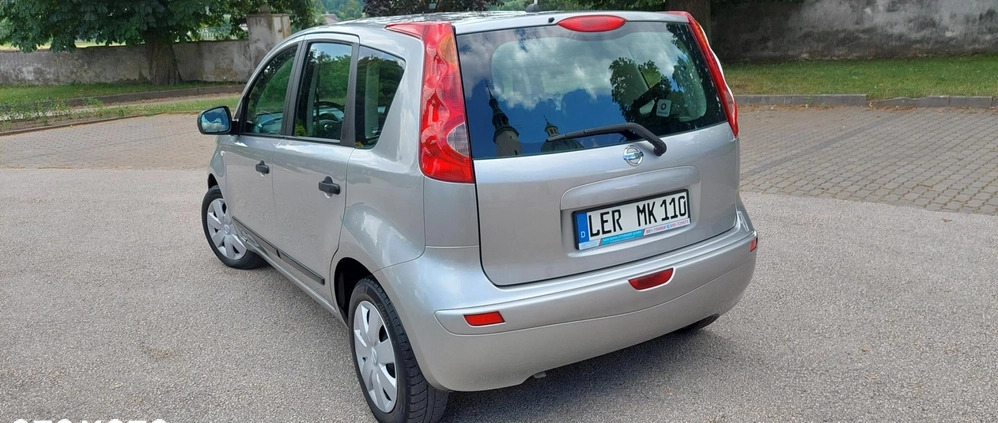 Nissan Note cena 12500 przebieg: 145000, rok produkcji 2007 z Międzylesie małe 121